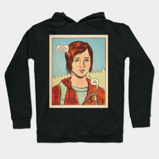 The Promise - The Last of Us Ellie fan art comic panel Hoodie